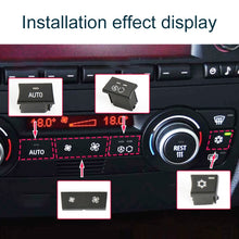 Load image into Gallery viewer, For BMW 1 Series / 3 Series / X1 / X3 Left Driving Car Air Conditioner Panel Switch Button, Air Volume Key Without OFF, Air Volume Key With OFF, AUTO Key, A Key, Snow Key