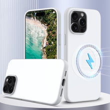 Load image into Gallery viewer, Shockproof Silicone Magsafe Phone Case, For iPhone 16 Pro Max, For iPhone 16 Pro, For iPhone 16 Plus, For iPhone 16, For iPhone 15 Pro Max