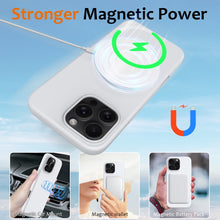 Load image into Gallery viewer, Shockproof Silicone Magsafe Phone Case, For iPhone 16 Pro Max, For iPhone 16 Pro, For iPhone 16 Plus, For iPhone 16, For iPhone 15 Pro Max