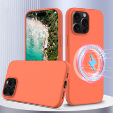 Load image into Gallery viewer, Shockproof Silicone Magsafe Phone Case, For iPhone 16 Pro Max, For iPhone 16 Pro, For iPhone 16 Plus, For iPhone 16, For iPhone 15 Pro Max