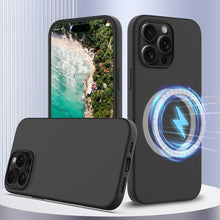Load image into Gallery viewer, Shockproof Silicone Magsafe Phone Case, For iPhone 16 Pro Max, For iPhone 16 Pro, For iPhone 16 Plus, For iPhone 16, For iPhone 15 Pro Max