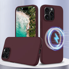 Load image into Gallery viewer, Shockproof Silicone Magsafe Phone Case, For iPhone 16 Pro Max, For iPhone 16 Pro, For iPhone 16 Plus, For iPhone 16, For iPhone 15 Pro Max