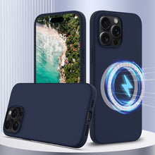 Load image into Gallery viewer, Shockproof Silicone Magsafe Phone Case, For iPhone 16 Pro Max, For iPhone 16 Pro, For iPhone 16 Plus, For iPhone 16, For iPhone 15 Pro Max