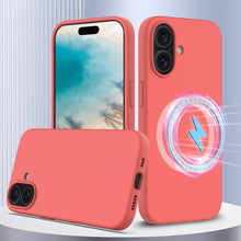 Load image into Gallery viewer, Shockproof Silicone Magsafe Phone Case, For iPhone 16 Pro Max, For iPhone 16 Pro, For iPhone 16 Plus, For iPhone 16, For iPhone 15 Pro Max