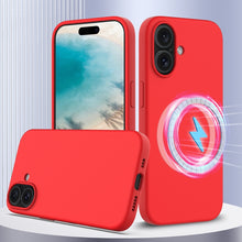 Load image into Gallery viewer, Shockproof Silicone Magsafe Phone Case, For iPhone 16 Pro Max, For iPhone 16 Pro, For iPhone 16 Plus, For iPhone 16, For iPhone 15 Pro Max