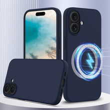 Load image into Gallery viewer, Shockproof Silicone Magsafe Phone Case, For iPhone 16 Pro Max, For iPhone 16 Pro, For iPhone 16 Plus, For iPhone 16, For iPhone 15 Pro Max