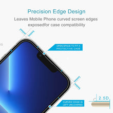 Load image into Gallery viewer, 0.26mm 9H 2.5D High Aluminum Tempered Glass Film, For iPhone 16e / 13 / 13 Pro, For iPhone 15 Plus / 15 Pro Max, For iPhone 15 / 15 Pro, For iPhone 14 Plus, For iPhone 14 Pro, For iPhone 14 Pro Max, For iPhone 13 mini, For iPhone 12 Pro Max            ...