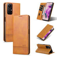 Load image into Gallery viewer, AZNS Magnetic Calf Texture Flip Leather Phone Case, For Xiaomi Redmi K60 Ultra/Mi 13T/13T Pro, For Xiaomi Redmi K70/K70 Pro, For Xiaomi Redmi 12 4G, For Xiaomi Redmi Note 12S