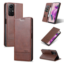Load image into Gallery viewer, AZNS Magnetic Calf Texture Flip Leather Phone Case, For Xiaomi Redmi K60 Ultra/Mi 13T/13T Pro, For Xiaomi Redmi K70/K70 Pro, For Xiaomi Redmi 12 4G, For Xiaomi Redmi Note 12S