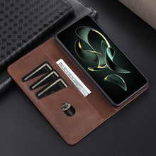 Load image into Gallery viewer, AZNS Magnetic Calf Texture Flip Leather Phone Case, For Xiaomi Redmi K60 Ultra/Mi 13T/13T Pro, For Xiaomi Redmi K70/K70 Pro, For Xiaomi Redmi 12 4G, For Xiaomi Redmi Note 12S