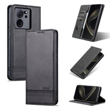 Load image into Gallery viewer, AZNS Magnetic Calf Texture Flip Leather Phone Case, For Xiaomi Redmi K60 Ultra/Mi 13T/13T Pro, For Xiaomi Redmi K70/K70 Pro, For Xiaomi Redmi 12 4G, For Xiaomi Redmi Note 12S