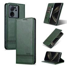 Load image into Gallery viewer, AZNS Magnetic Calf Texture Flip Leather Phone Case, For Xiaomi Redmi K60 Ultra/Mi 13T/13T Pro, For Xiaomi Redmi K70/K70 Pro, For Xiaomi Redmi 12 4G, For Xiaomi Redmi Note 12S