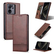 Load image into Gallery viewer, AZNS Magnetic Calf Texture Flip Leather Phone Case, For Xiaomi Redmi K60 Ultra/Mi 13T/13T Pro, For Xiaomi Redmi K70/K70 Pro, For Xiaomi Redmi 12 4G, For Xiaomi Redmi Note 12S