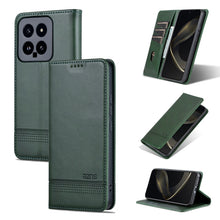 Load image into Gallery viewer, AZNS Magnetic Calf Texture Flip Leather Phone Case, For Xiaomi Redmi Turbo 3, For Xiaomi Redmi Note 13 Pro 4G, For Xiaomi Redmi Note 13 4G, For Xiaomi Redmi K70E, For Xiaomi 14 Ultra, For Xiaomi Redmi 13C / Poco C65, For Xiaomi 14 Pro, For Xiaomi 14
