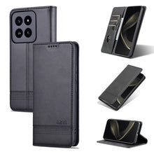 Load image into Gallery viewer, AZNS Magnetic Calf Texture Flip Leather Phone Case, For Xiaomi Redmi Turbo 3, For Xiaomi Redmi Note 13 Pro 4G, For Xiaomi Redmi Note 13 4G, For Xiaomi Redmi K70E, For Xiaomi 14 Ultra, For Xiaomi Redmi 13C / Poco C65, For Xiaomi 14 Pro, For Xiaomi 14