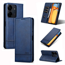 Load image into Gallery viewer, AZNS Magnetic Calf Texture Flip Leather Phone Case, For Xiaomi Redmi Turbo 3, For Xiaomi Redmi Note 13 Pro 4G, For Xiaomi Redmi Note 13 4G, For Xiaomi Redmi K70E, For Xiaomi 14 Ultra, For Xiaomi Redmi 13C / Poco C65, For Xiaomi 14 Pro, For Xiaomi 14