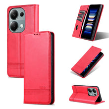 Load image into Gallery viewer, AZNS Magnetic Calf Texture Flip Leather Phone Case, For Xiaomi Redmi Turbo 3, For Xiaomi Redmi Note 13 Pro 4G, For Xiaomi Redmi Note 13 4G, For Xiaomi Redmi K70E, For Xiaomi 14 Ultra, For Xiaomi Redmi 13C / Poco C65, For Xiaomi 14 Pro, For Xiaomi 14