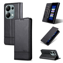 Load image into Gallery viewer, AZNS Magnetic Calf Texture Flip Leather Phone Case, For Xiaomi Redmi Turbo 3, For Xiaomi Redmi Note 13 Pro 4G, For Xiaomi Redmi Note 13 4G, For Xiaomi Redmi K70E, For Xiaomi 14 Ultra, For Xiaomi Redmi 13C / Poco C65, For Xiaomi 14 Pro, For Xiaomi 14