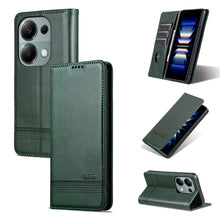 Load image into Gallery viewer, AZNS Magnetic Calf Texture Flip Leather Phone Case, For Xiaomi Redmi Turbo 3, For Xiaomi Redmi Note 13 Pro 4G, For Xiaomi Redmi Note 13 4G, For Xiaomi Redmi K70E, For Xiaomi 14 Ultra, For Xiaomi Redmi 13C / Poco C65, For Xiaomi 14 Pro, For Xiaomi 14