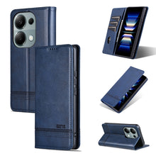 Load image into Gallery viewer, AZNS Magnetic Calf Texture Flip Leather Phone Case, For Xiaomi Redmi Turbo 3, For Xiaomi Redmi Note 13 Pro 4G, For Xiaomi Redmi Note 13 4G, For Xiaomi Redmi K70E, For Xiaomi 14 Ultra, For Xiaomi Redmi 13C / Poco C65, For Xiaomi 14 Pro, For Xiaomi 14