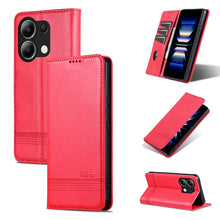 Load image into Gallery viewer, AZNS Magnetic Calf Texture Flip Leather Phone Case, For Xiaomi Redmi Turbo 3, For Xiaomi Redmi Note 13 Pro 4G, For Xiaomi Redmi Note 13 4G, For Xiaomi Redmi K70E, For Xiaomi 14 Ultra, For Xiaomi Redmi 13C / Poco C65, For Xiaomi 14 Pro, For Xiaomi 14