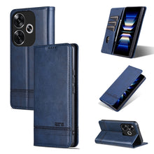 Load image into Gallery viewer, AZNS Magnetic Calf Texture Flip Leather Phone Case, For Xiaomi Redmi Turbo 3, For Xiaomi Redmi Note 13 Pro 4G, For Xiaomi Redmi Note 13 4G, For Xiaomi Redmi K70E, For Xiaomi 14 Ultra, For Xiaomi Redmi 13C / Poco C65, For Xiaomi 14 Pro, For Xiaomi 14