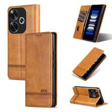 Load image into Gallery viewer, AZNS Magnetic Calf Texture Flip Leather Phone Case, For Xiaomi Redmi Turbo 3, For Xiaomi Redmi Note 13 Pro 4G, For Xiaomi Redmi Note 13 4G, For Xiaomi Redmi K70E, For Xiaomi 14 Ultra, For Xiaomi Redmi 13C / Poco C65, For Xiaomi 14 Pro, For Xiaomi 14
