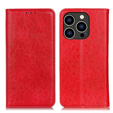 Load image into Gallery viewer, Magnetic Crazy Horse Texture Horizontal Flip Leather Phone Case, For iPhone 16 Pro Max, For iPhone 16 Pro, For iPhone 15 Pro Max, For iPhone 15 Pro, For iPhone 15 Plus, For iPhone 15