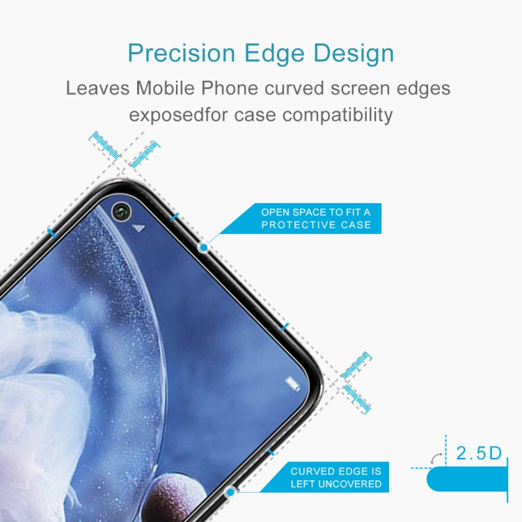 Half-screen Transparent Tempered Glass Film