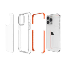 Load image into Gallery viewer, Four-corner Shockproof TPU Hybrid Acrylic Phone Case, For iPhone 15 Pro Max, For iPhone 15 Pro, For iPhone 15 Plus, For iPhone 15