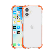 Load image into Gallery viewer, Four-corner Shockproof TPU Hybrid Acrylic Phone Case, For iPhone 16 Pro Max, For iPhone 16 Pro, For iPhone 16 Plus, For iPhone 16