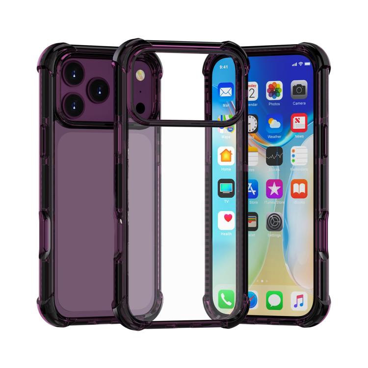 Four-corner Shockproof TPU Hybrid Acrylic Phone Case, For iPhone 18 Pro / 17 Pro, For iPhone 18 Pro Max / 17 Pro Max, For iPhone 17, For iPhone Air