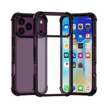 Load image into Gallery viewer, Four-corner Shockproof TPU Hybrid Acrylic Phone Case, For iPhone 18 Pro / 17 Pro, For iPhone 18 Pro Max / 17 Pro Max, For iPhone 17, For iPhone Air