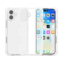 Load image into Gallery viewer, Four-corner Shockproof TPU Hybrid Acrylic Phone Case, For iPhone 17 Pro Max, For iPhone 17 Pro, For iPhone 17, For iPhone Air