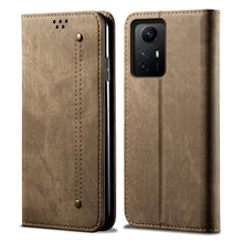 Load image into Gallery viewer, Denim Texture Flip Leather Phone Case, For Xiaomi Redmi Note 12S, For Xiaomi 13 Lite / Civi 2