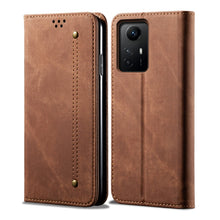 Load image into Gallery viewer, Denim Texture Flip Leather Phone Case, For Xiaomi Redmi Note 12S, For Xiaomi 13 Lite / Civi 2