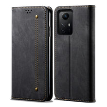Load image into Gallery viewer, Denim Texture Flip Leather Phone Case, For Xiaomi Redmi Note 12S, For Xiaomi 13 Lite / Civi 2