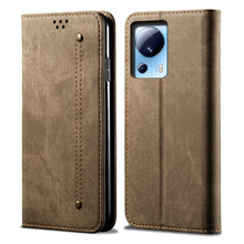 Load image into Gallery viewer, Denim Texture Flip Leather Phone Case, For Xiaomi Redmi Note 12S, For Xiaomi 13 Lite / Civi 2