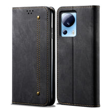 Load image into Gallery viewer, Denim Texture Flip Leather Phone Case, For Xiaomi Redmi Note 12S, For Xiaomi 13 Lite / Civi 2
