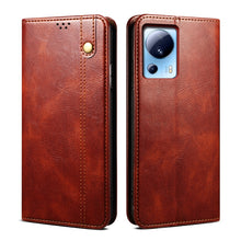 Load image into Gallery viewer, Oil Wax Crazy Horse Texture Leather Phone Case, For Xiaomi Redmi Note 12S, For Xiaomi 13 Lite / Civi 2