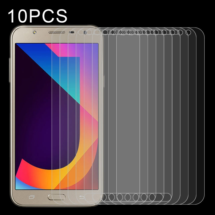 10 PCS Half-screen Transparent Tempered Glass Film