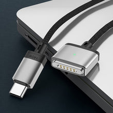 Load image into Gallery viewer, 140W Type-C to Magsafe 3 Magnetic Charging Cable, Silver, Blue