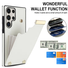 Load image into Gallery viewer, Metal Buckle Card Slots Phone Case