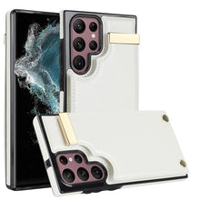 Load image into Gallery viewer, Metal Buckle Card Slots Phone Case