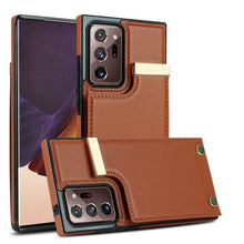 Load image into Gallery viewer, Metal Buckle Card Slots Phone Case