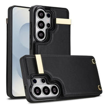 Load image into Gallery viewer, Metal Buckle Card Slots Phone Case, For Samsung Galaxy S26+ 5G, For Samsung Galaxy S26 Ultra 5G, For Samsung Galaxy S26 5G, For Samsung Galaxy S23 Ultra 5G, For Samsung Galaxy S22 Ultra 5G, For Samsung Galaxy Note20 Ultra