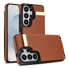 Load image into Gallery viewer, Metal Buckle Card Slots Phone Case, For Samsung Galaxy S26+ 5G, For Samsung Galaxy S26 Ultra 5G, For Samsung Galaxy S26 5G, For Samsung Galaxy S23 Ultra 5G, For Samsung Galaxy S22 Ultra 5G, For Samsung Galaxy Note20 Ultra