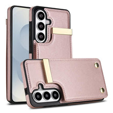 Load image into Gallery viewer, Metal Buckle Card Slots Phone Case, For Samsung Galaxy S26+ 5G, For Samsung Galaxy S26 Ultra 5G, For Samsung Galaxy S26 5G, For Samsung Galaxy S23 Ultra 5G, For Samsung Galaxy S22 Ultra 5G, For Samsung Galaxy Note20 Ultra
