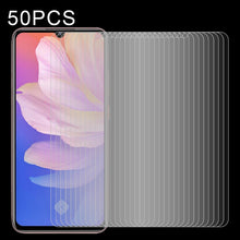 Load image into Gallery viewer, 50 PCS Half-screen Transparent Tempered Glass Film
