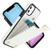 Load image into Gallery viewer, Metal Buckle Card Slots Phone Case, For iPhone 11, For iPhone 11 Pro, For iPhone XS Max, For iPhone 8 Plus / 7 Plus